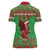 Personalized Wales Nadolig Llawen Women Polo Shirt Welsh Dragon Mascot - Merry Xmas