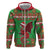 Personalized Wales Nadolig Llawen Zip Hoodie Welsh Dragon Mascot - Merry Xmas