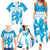 Personalized Luxembourg Family Matching Summer Maxi Dress and Hawaiian Shirt Roude Leiw Grunge Style - Wonder Print Shop