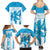 Personalized Luxembourg Family Matching Summer Maxi Dress and Hawaiian Shirt Roude Leiw Grunge Style - Wonder Print Shop