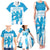 Personalized Luxembourg Family Matching Tank Maxi Dress and Hawaiian Shirt Roude Leiw Grunge Style - Wonder Print Shop