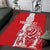 Custom Luxembourg Football Area Rug Les Lions Rouges - Wonder Print Shop