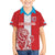 Custom Luxembourg Football Family Matching Off Shoulder Short Dress and Hawaiian Shirt Les Lions Rouges - Wonder Print Shop