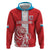 Custom Luxembourg Football Hoodie Les Lions Rouges - Wonder Print Shop