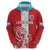 Custom Luxembourg Football Hoodie Les Lions Rouges - Wonder Print Shop