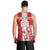 Custom Luxembourg Football Men Tank Top Les Lions Rouges - Wonder Print Shop