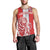 Custom Luxembourg Football Men Tank Top Les Lions Rouges - Wonder Print Shop