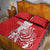 Custom Luxembourg Football Quilt Bed Set Les Lions Rouges - Wonder Print Shop