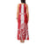 Custom Luxembourg Football Tank Maxi Dress Les Lions Rouges - Wonder Print Shop