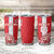 Custom Luxembourg Football Tumbler Cup Les Lions Rouges