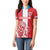 Custom Luxembourg Football Women Polo Shirt Les Lions Rouges - Wonder Print Shop