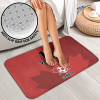 Canada Soccer Maple Leaf Custom Bathroom Set Sporty Style - Wonder Print Shop