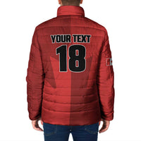 Canada Soccer Maple Leaf Custom Padded Jacket Sporty Style - Wonder Print Shop