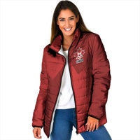 Canada Soccer Maple Leaf Custom Padded Jacket Sporty Style - Wonder Print Shop