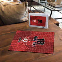 Canada Soccer Maple Leaf Custom Puzzle Sporty Style - Wonder Print Shop