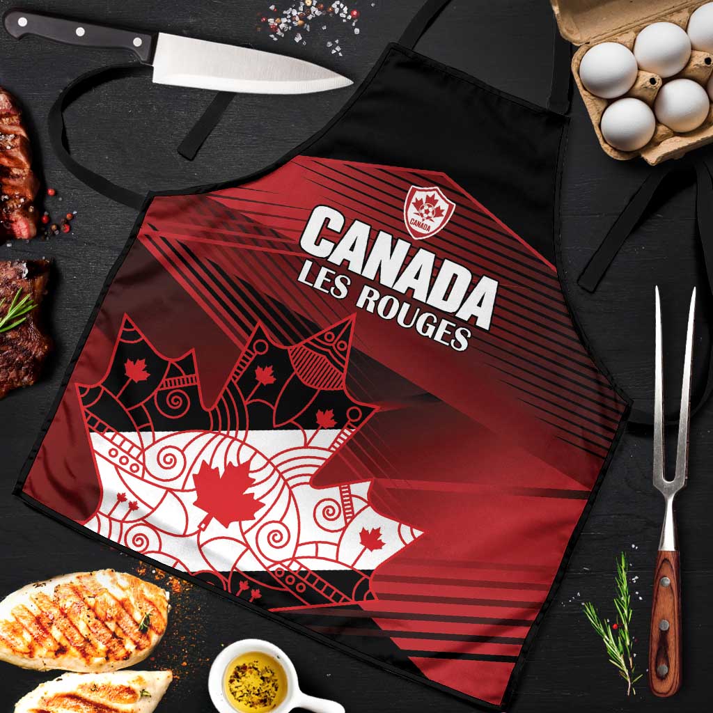 Canada Soccer Apron Les Rouges Maple Leaf - Wonder Print Shop