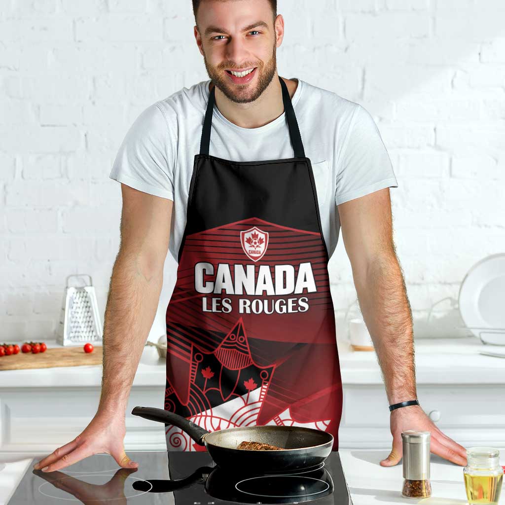 Canada Soccer Apron Les Rouges Maple Leaf - Wonder Print Shop
