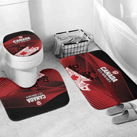 Canada Soccer Bathroom Set Les Rouges Maple Leaf - Wonder Print Shop