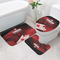 Canada Soccer Bathroom Set Les Rouges Maple Leaf - Wonder Print Shop