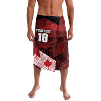 Custom Canada Soccer Lavalava Les Rouges Maple Leaf - Wonder Print Shop