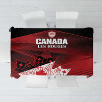 Canada Soccer Tablecloth Les Rouges Maple Leaf - Wonder Print Shop