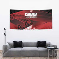 Canada Soccer Tapestry Les Rouges Maple Leaf - Wonder Print Shop