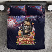 Groundhog Day Gentleman Bedding Set Same Day Again - Wonder Print Shop
