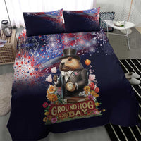 Groundhog Day Gentleman Bedding Set Same Day Again - Wonder Print Shop