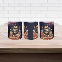 Groundhog Day Gentleman Ceramic Mug Same Day Again - Wonder Print Shop