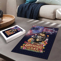 Groundhog Day Gentleman Puzzle Same Day Again - Wonder Print Shop