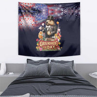 Groundhog Day Gentleman Tapestry Same Day Again - Wonder Print Shop