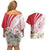 Personalized Denmark Couples Matching Off Shoulder Short Dress and Hawaiian Shirt Mute Swan With Marguerite Daisy