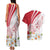 Personalized Denmark Couples Matching Tank Maxi Dress and Hawaiian Shirt Mute Swan With Marguerite Daisy