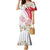 Personalized Denmark Family Matching Mermaid Dress and Hawaiian Shirt Mute Swan With Marguerite Daisy