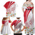 Personalized Denmark Family Matching Off Shoulder Maxi Dress and Hawaiian Shirt Mute Swan With Marguerite Daisy