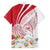 Personalized Denmark Family Matching Off Shoulder Short Dress and Hawaiian Shirt Mute Swan With Marguerite Daisy