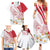 Personalized Denmark Family Matching Summer Maxi Dress and Hawaiian Shirt Mute Swan With Marguerite Daisy