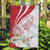 Personalized Denmark Garden Flag Mute Swan With Marguerite Daisy