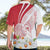 Personalized Denmark Hawaiian Shirt Mute Swan With Marguerite Daisy