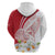 Personalized Denmark Hoodie Mute Swan With Marguerite Daisy