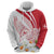 Personalized Denmark Hoodie Mute Swan With Marguerite Daisy