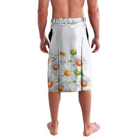 Personalized Denmark Lavalava Mute Swan With Marguerite Daisy