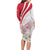 Personalized Denmark Long Sleeve Bodycon Dress Mute Swan With Marguerite Daisy