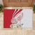 Personalized Denmark Rubber Doormat Mute Swan With Marguerite Daisy