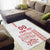 Custom Denmark Football Area Rug Danish Dynamite White Version