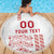 Custom Denmark Football Beach Blanket Danish Dynamite White Version