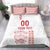 Custom Denmark Football Bedding Set Danish Dynamite White Version