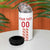 Custom Denmark Football 4 in 1 Can Cooler Tumbler Danish Dynamite White Version