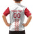 Custom Denmark Football Family Matching Long Sleeve Bodycon Dress and Hawaiian Shirt Danish Dynamite White Version