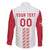 Custom Denmark Football Family Matching Long Sleeve Bodycon Dress and Hawaiian Shirt Danish Dynamite White Version